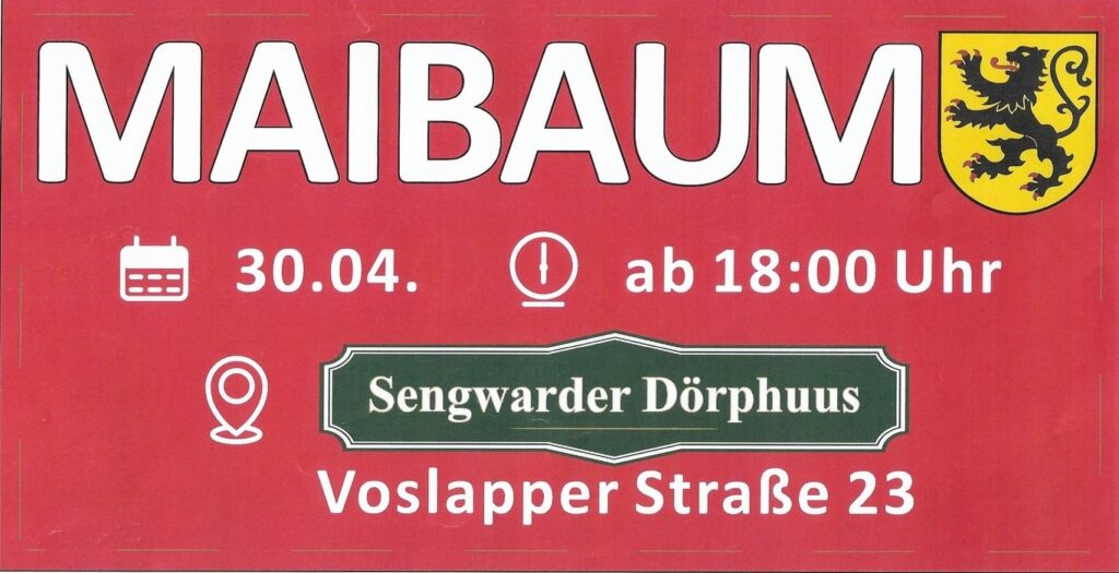 Maibaum aufstellen