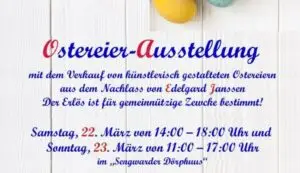 Mehr über den Artikel erfahren Ostereier-Ausstellung